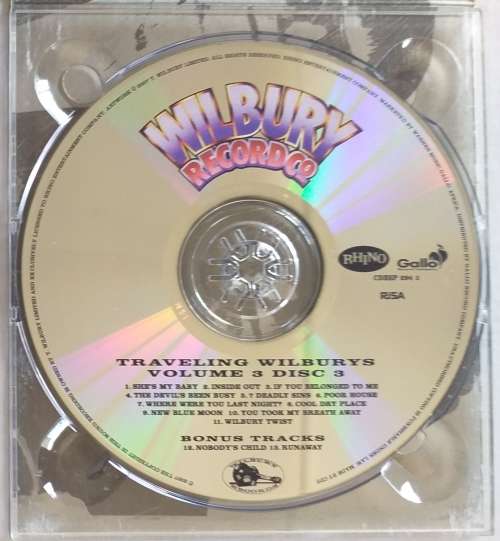 CD'S X 2 & DVD - THE TRAVELING WILBURYS