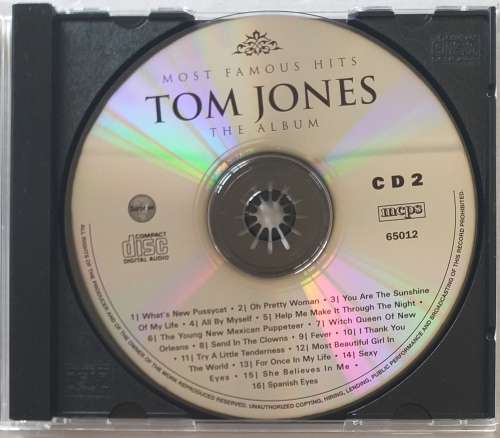 CD`S X 2 - TOM JONES - THE ALBUM - MOST FAMOUS HITS