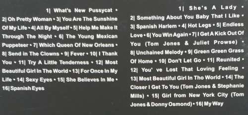 CD`S X 2 - TOM JONES - THE ALBUM - MOST FAMOUS HITS
