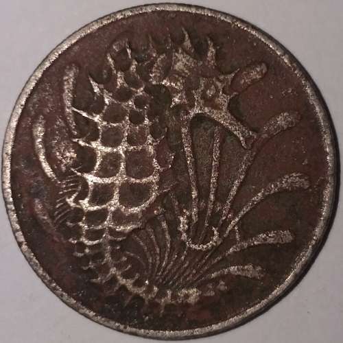 1967 - 10 CENTS - SINGAPORE