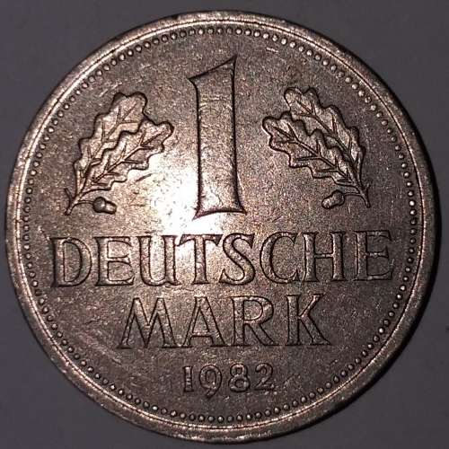 1982 F - 1 DEUTSCHE MARK - GERMANY