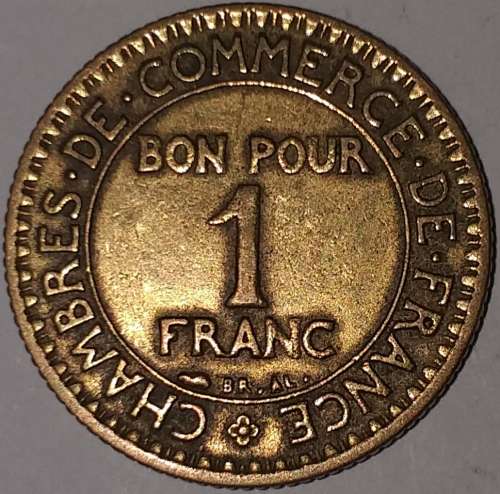 1923 - 1 FRANC - FRANCE