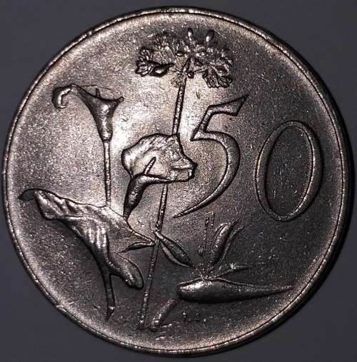 1968 - 50 CENT COIN - SOUTH AFRICA