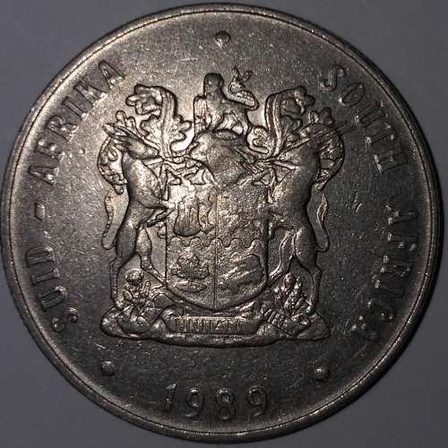 1989 - R1 COIN - SOUTH AFRICA