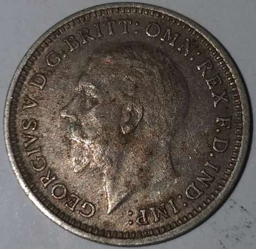 1933 - THREE PENCE - GREAT BRITAIN