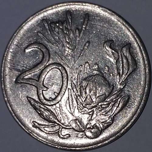 1990 - 20 CENT COIN - SOUTH AFRICA
