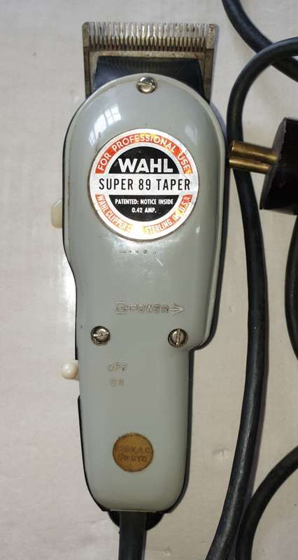 VINTAGE WAHL ELECTRIC HAIR CLIPPER - SUPER 89 TAPER - NO. 8400