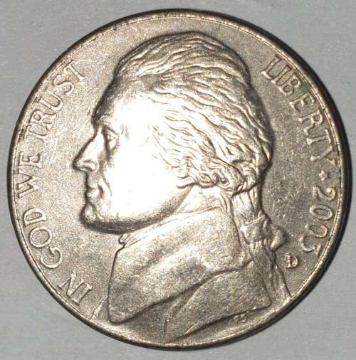2003 D - 5 CENT - USA - JEFFERSON NICKEL COIN