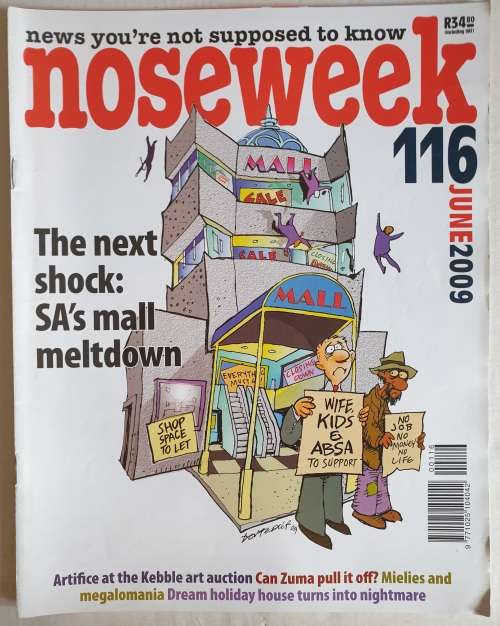 NOSEWEEK MAGAZINE - ISSUE 116 - JUNE 2009 - CONTROVERSIAL