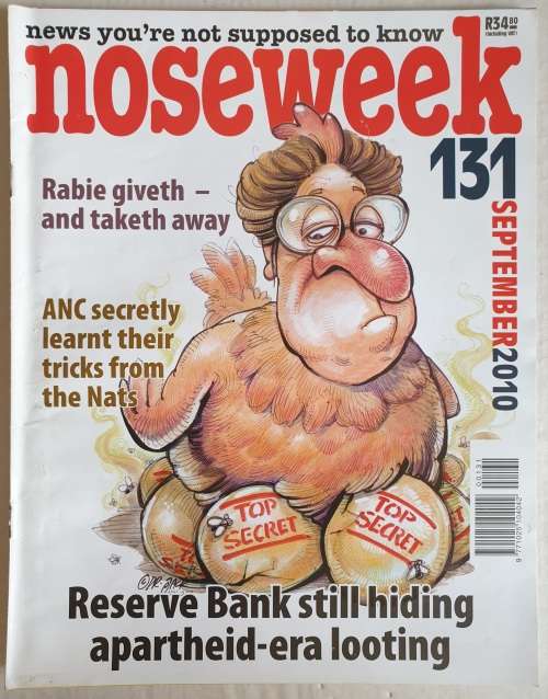 NOSEWEEK MAGAZINE - ISSUE 131 - SEPTEMBER 2010 - CONTROVERSIAL