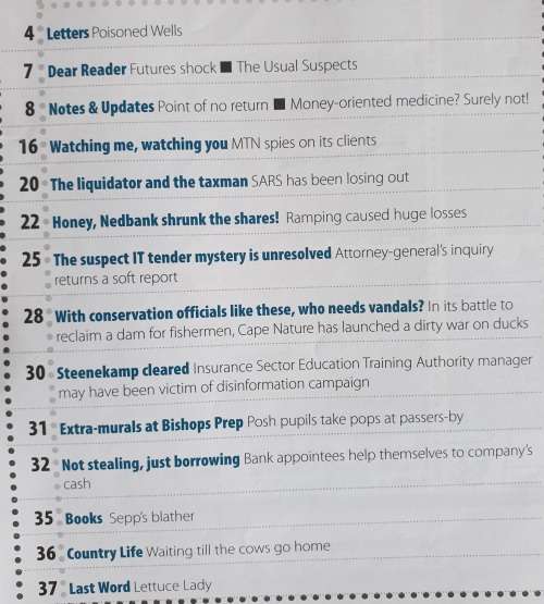 NOSEWEEK MAGAZINE - ISSUE 126 - APRIL 2010 - CONTROVERSIAL