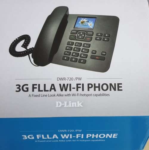 D-Link DWR-720 /PW 3G FLLA Wi-Fi Phone