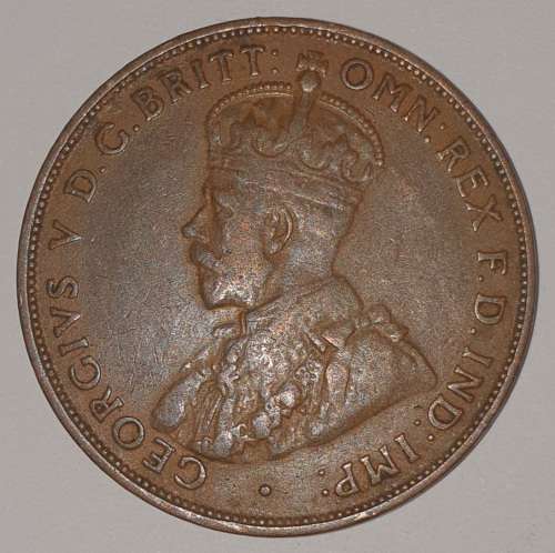 1933 - ONE PENNY - AUSTRALIA - 1 PENNY