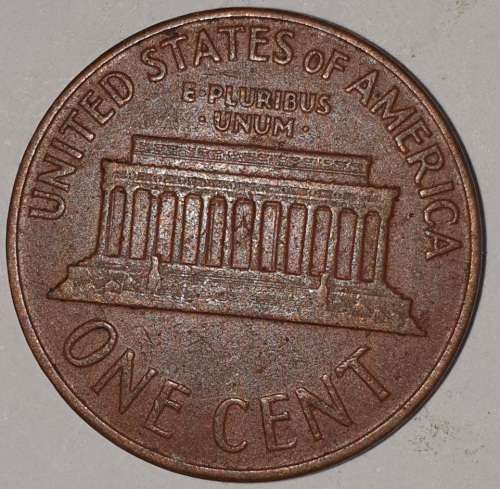 1964 D - 1 CENT - LINCOLN MEMORIAL CENT (PENNY) - ONE CENT - DENVER MINT - USA