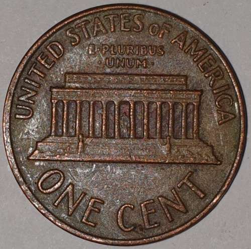 1972 S - 1 CENT - LINCOLN MEMORIAL CENT (PENNY) - ONE CENT - SAN FRANCISCO MINT - USA