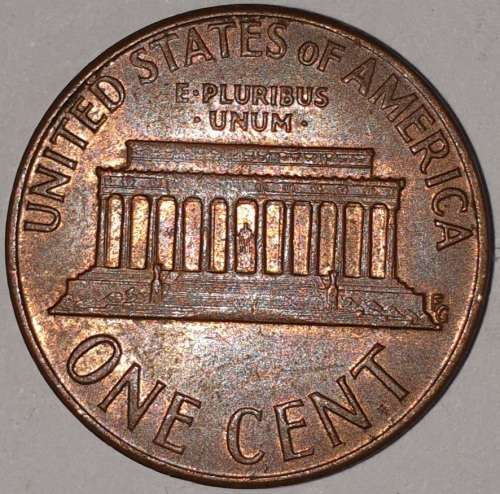 1973 D - 1 CENT - LINCOLN MEMORIAL CENT (PENNY) - ONE CENT - DENVER MINT - USA