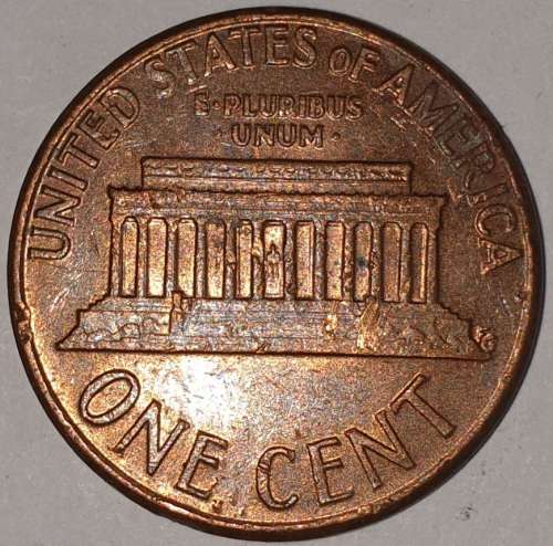 1974 D - 1 CENT - LINCOLN MEMORIAL CENT (PENNY) - ONE CENT - DENVER MINT - USA