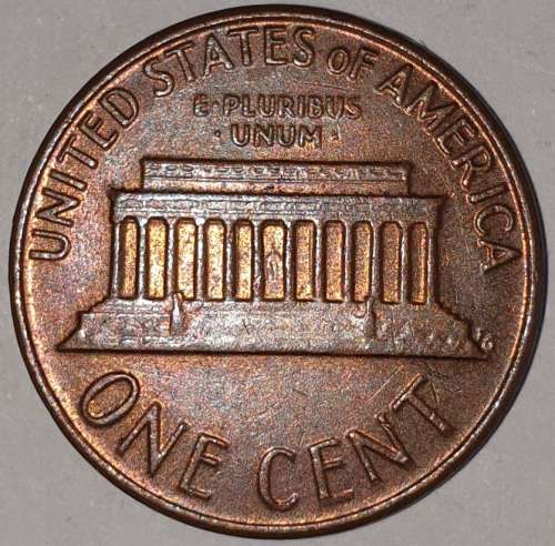 1978 - 1 CENT - LINCOLN MEMORIAL CENT (PENNY) - ONE CENT - PHILADELPHIA MINT - USA