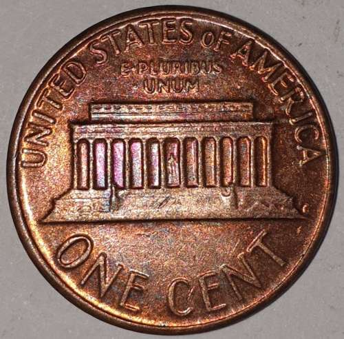 1978 D - 1 CENT - LINCOLN MEMORIAL CENT (PENNY) - ONE CENT - DENVER MINT - USA