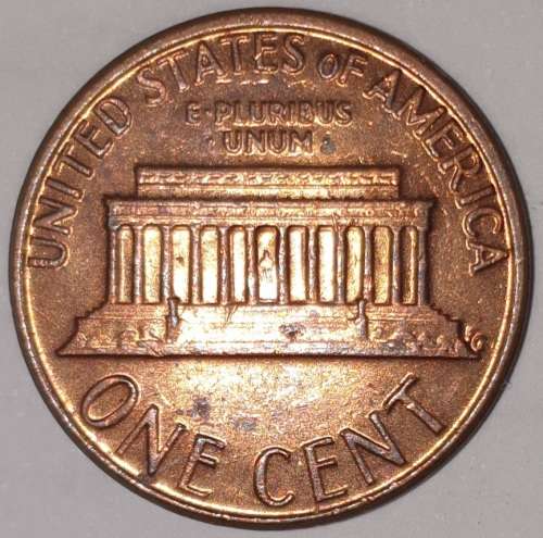 1980 - 1 CENT - LINCOLN MEMORIAL CENT (PENNY) - ONE CENT - PHILADELPHIA MINT - USA