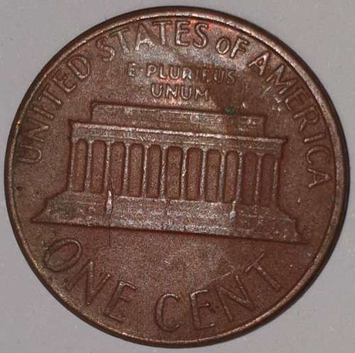 1980 - 1 CENT - LINCOLN MEMORIAL CENT (PENNY) - ONE CENT - PHILADELPHIA MINT - USA