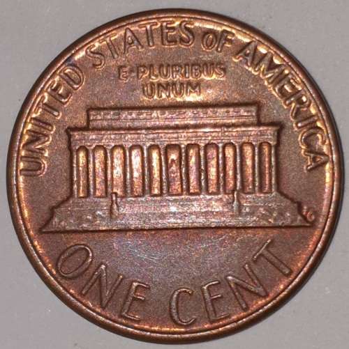 1980 D - 1 CENT - LINCOLN MEMORIAL CENT (PENNY) - ONE CENT - DENVER MINT - USA