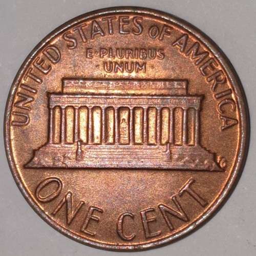 1981 - 1 CENT - LINCOLN MEMORIAL CENT (PENNY) - ONE CENT - PHILADELPHIA MINT - USA