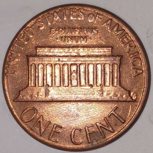 1984 - 1 CENT - LINCOLN MEMORIAL CENT (PENNY) - ONE CENT - PHILADELPHIA MINT - USA
