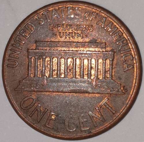 1989 D - 1 CENT - LINCOLN MEMORIAL CENT (PENNY) - ONE CENT - DENVER MINT - USA