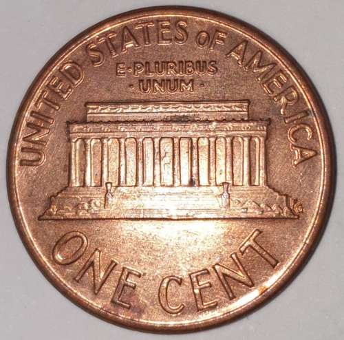 1990 - 1 CENT - LINCOLN MEMORIAL CENT (PENNY) - ONE CENT - PHILADELPHIA MINT - USA