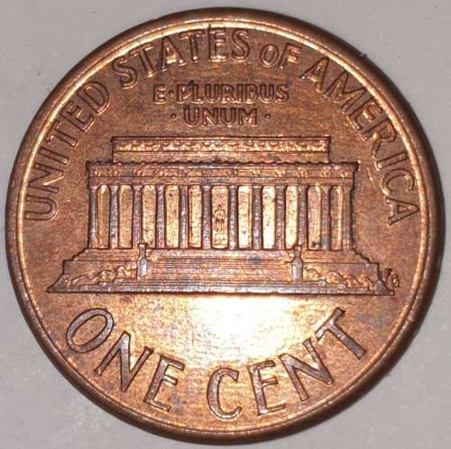 1992 - 1 CENT - LINCOLN MEMORIAL CENT (PENNY) - ONE CENT - PHILADELPHIA MINT - USA