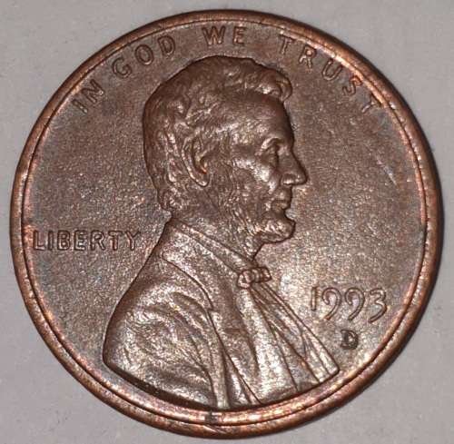1993 D - 1 CENT - LINCOLN MEMORIAL CENT (PENNY) - ONE CENT - DENVER MINT - USA