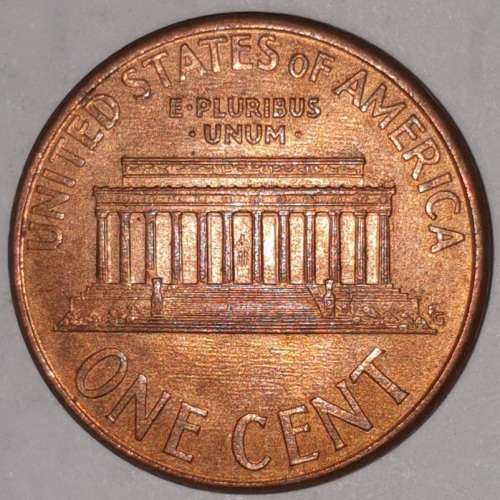 1998 - 1 CENT - LINCOLN MEMORIAL CENT (PENNY) - ONE CENT - PHILADELPHIA MINT - USA
