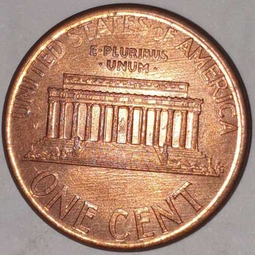 1998 - 1 CENT - LINCOLN MEMORIAL CENT (PENNY) - ONE CENT - PHILADELPHIA MINT - USA