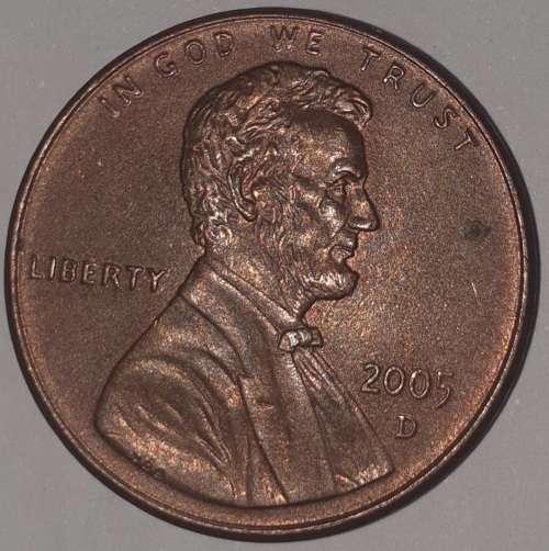 2005 D - 1 CENT - LINCOLN MEMORIAL CENT (PENNY) - ONE CENT - DENVER MINT - USA