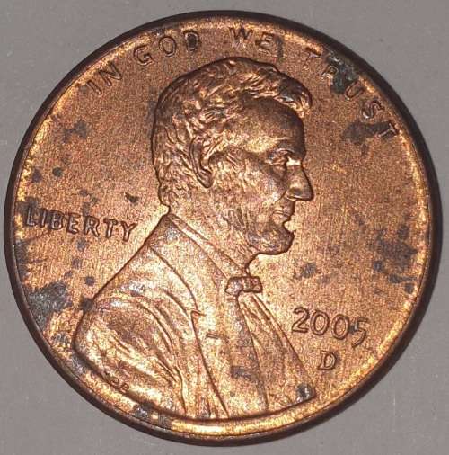 2005 D - 1 CENT - LINCOLN MEMORIAL CENT (PENNY) - ONE CENT - DENVER MINT - USA