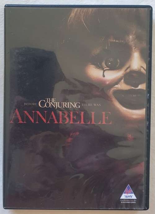 DVD - ANNABELLE - BEFORE THERE WAS THE CONJURING THERE WAS ANNABELLE [LIKE NEW]