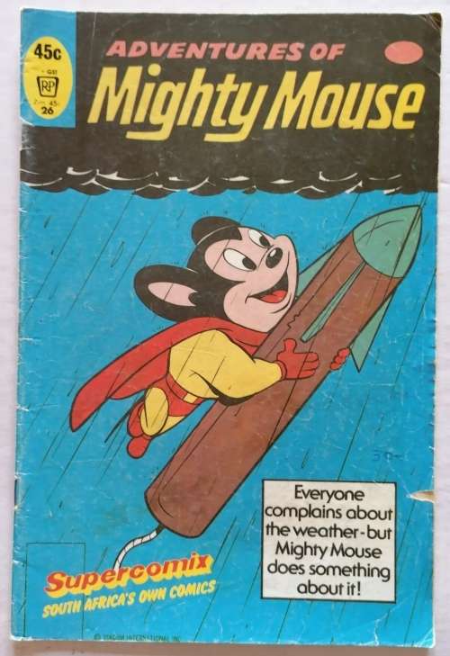 SUPERCOMIX - MIGHTY MOUSE - NO. 26 (1984)