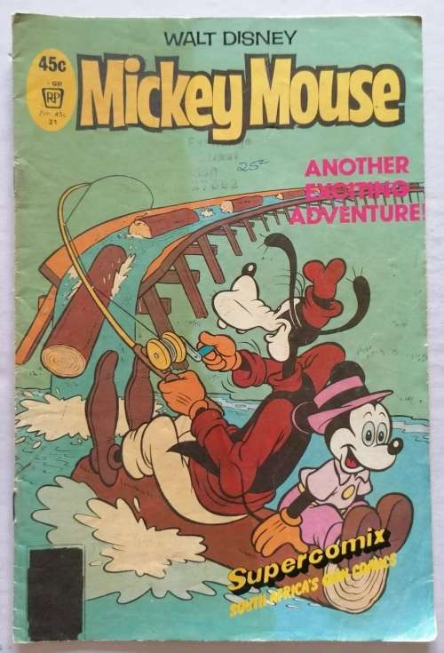 SUPERCOMIX - MICKEY MOUSE - NO. 21 (1984)