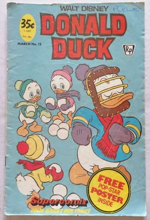 SUPERCOMIX - DONALD DUCK - NO. 12 (1983) [NO POSTER]