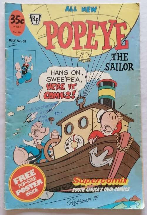 SUPERCOMIX - POPEYE - NO. 31 [NO POSTER]