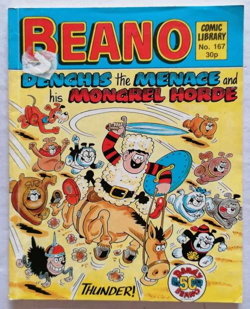 COMIC LIBRARY - BEANO - NO. 167 (1989)