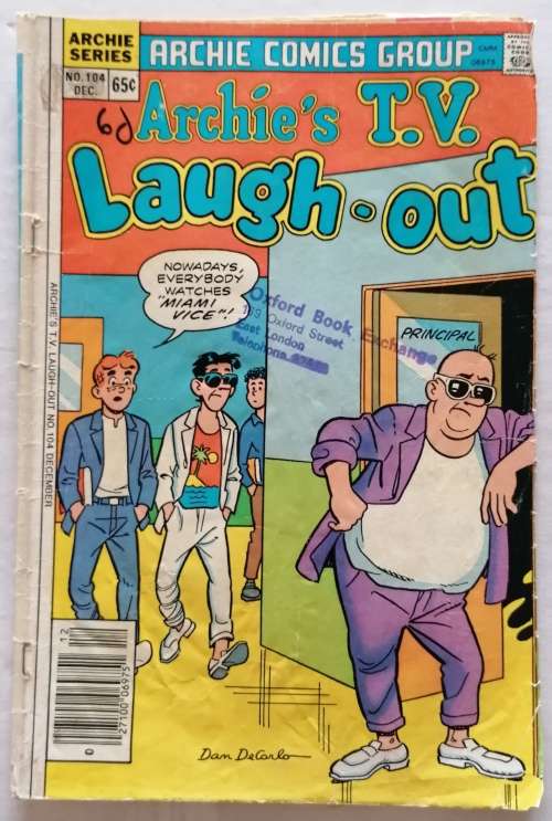 ARCHIE SERIES - T.V. LAUGH-OUT - NO. 104 (1985)