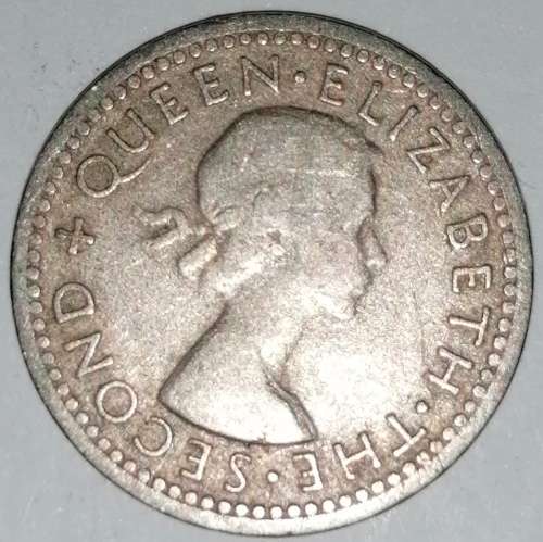 1957 - 3 PENCE - RHODESIA AND NYASALAND