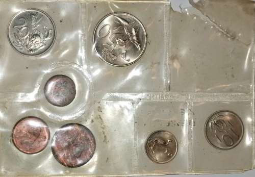 1974 - CIRCULATION SET - SOUTH AFRICA - R1 MISSING