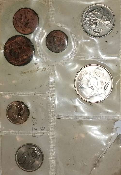 1974 - CIRCULATION SET - SOUTH AFRICA - R1 MISSING
