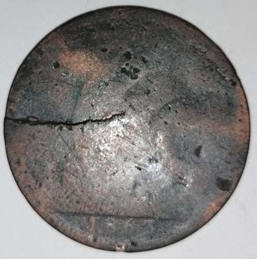 1863 - ONE PENNY - GREAT BRITAIN