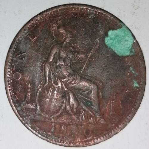 1880 - ONE PENNY - GREAT BRITAIN