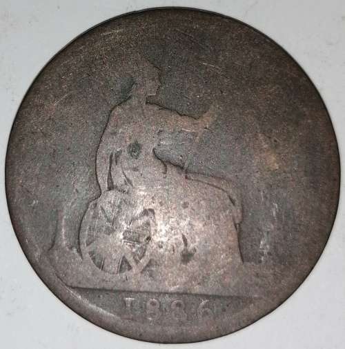 1886 - ONE PENNY - GREAT BRITAIN