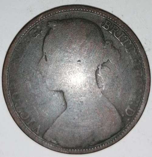 1886 - ONE PENNY - GREAT BRITAIN